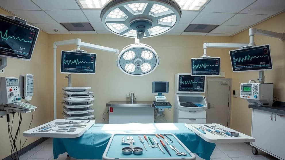 Hur Alexander tar hand om patienten under operationen