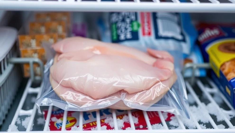 Hur länge håller fryst kyckling i kylen