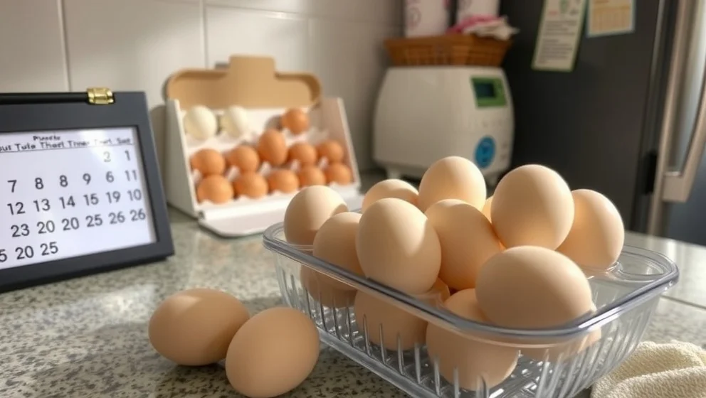 Hur länge kan man spara kokta ägg