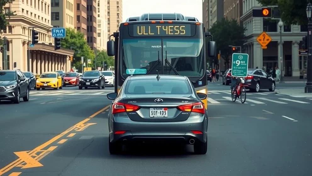 När ska jag lämna företräde åt bussen