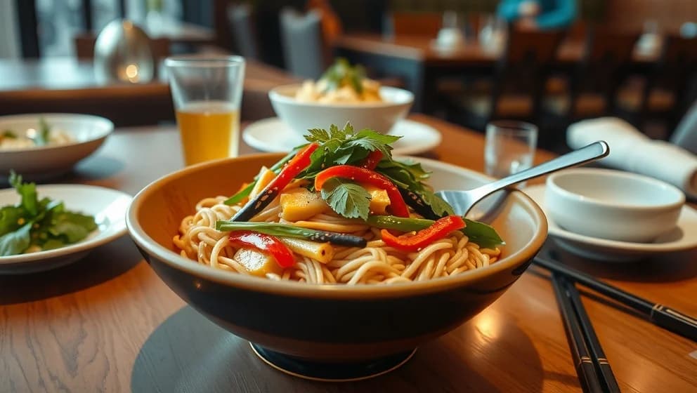 Rice och noodles Örebro serverar bra mat